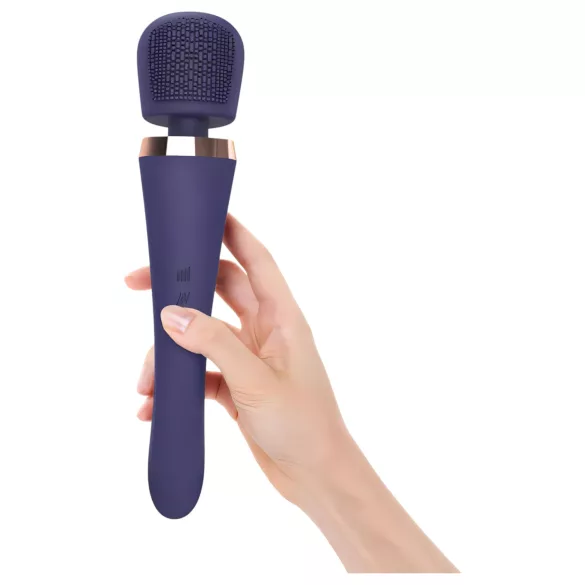 Love to Love Brush Crush - masažuojanti lazdelė vibratorius (mėlyna)