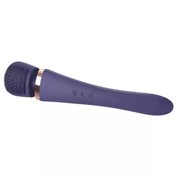 Love to Love Brush Crush - masažuojanti lazdelė vibratorius (mėlyna)