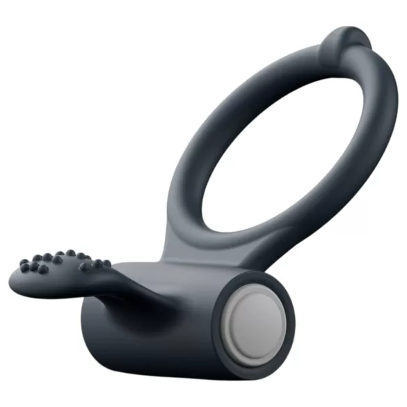 Dorcel Power Clit - vibruojantis penio žiedas (juodas)
