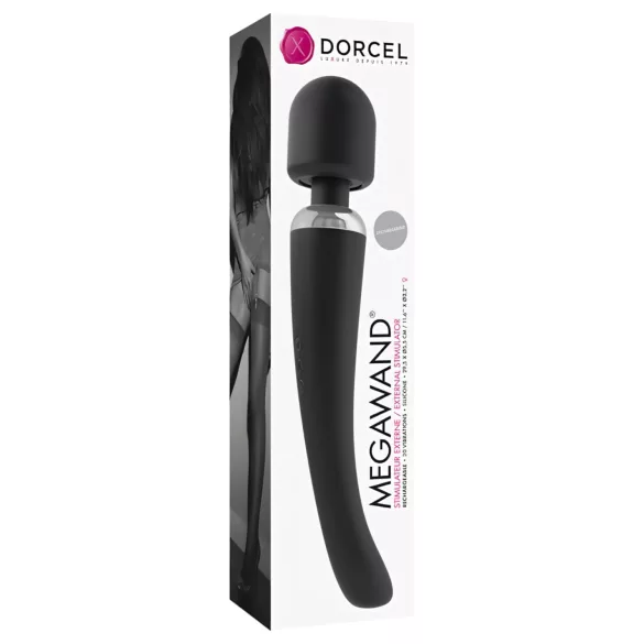 Dorcel Megawand - bevibracinis masažuoklis - įkraunamas - juodas
