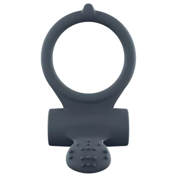 Dorcel Power Clit Plus - įkraunamas vibruojantis penio žiedas (juodas)