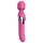 Dorcel Dual Orgasms - įkraunamas 2 in 1 masažuojantis vibratorius (rožinis)