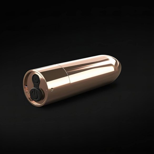 Dorcel - įkraunamas, vandeniui atsparus rožinio aukso vibracijų papuošalas