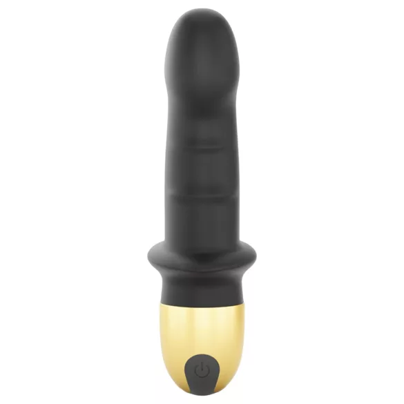 Dorcel Mini Lover 2.0 - įkraunamas G-taško vibratorius (juoda-aukso)