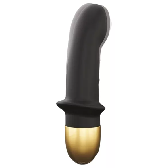 Dorcel Mini Lover 2.0 - įkraunamas G-taško vibratorius (juoda-aukso)
