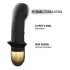 Dorcel Mini Lover 2.0 - įkraunamas G-taško vibratorius (juoda-aukso)