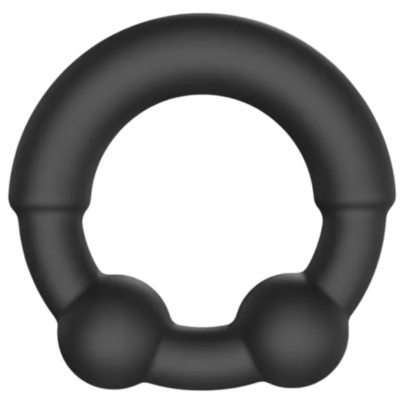 Dorcel - penio žiedas su metaliniu įdėklu - juodas