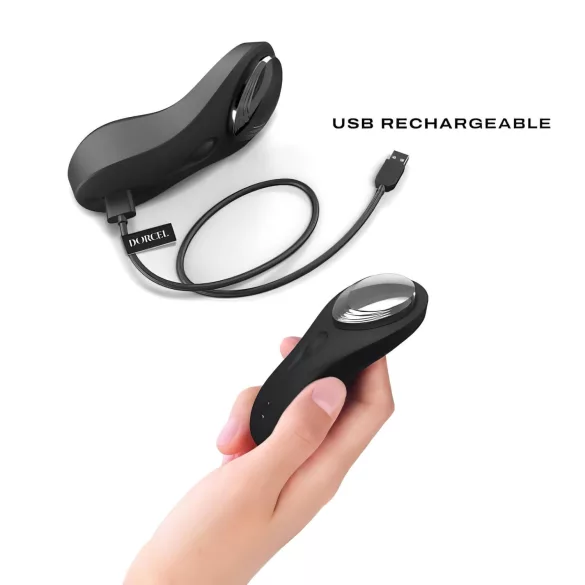 Dorcel Discreet Vibe + - įkraunamas klitorio vibratorius (juodas)