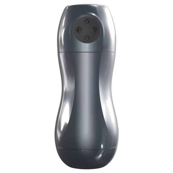 Dorcel Blowjoy Vibe - siurbimo ir vibruojantis akumuliatorinis masturbatorius (pilkas)