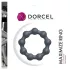 Dorcel Maximize - rutulinis silikoninis penio žiedas (pilkas)