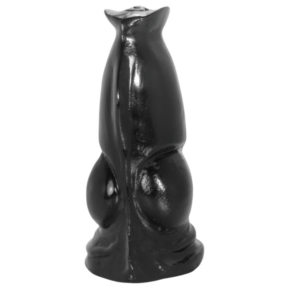 AnimHole Wolf - dildo forma - realistiškas - 21cm juodas