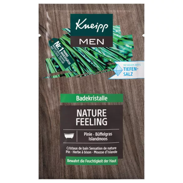 Kneipp Vonios kristalas - Vyriškas gamtos pojūtis (60g)