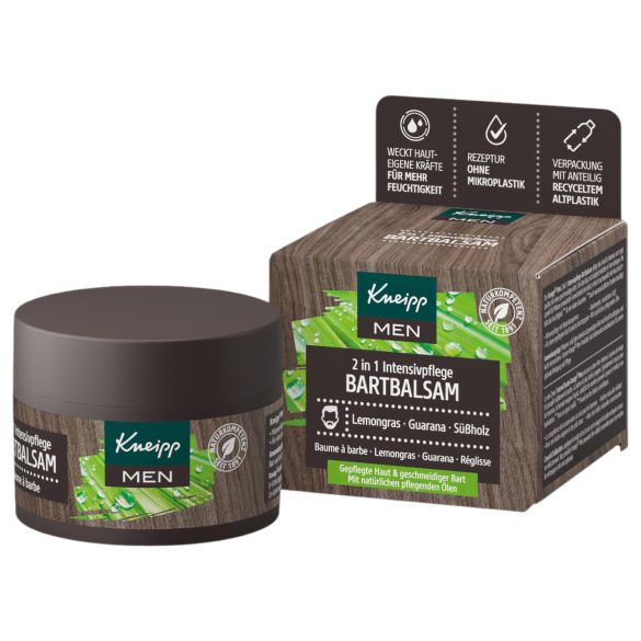 Kneipp MEN - 2in1 intensyvus barzdos balzamas (50ml)