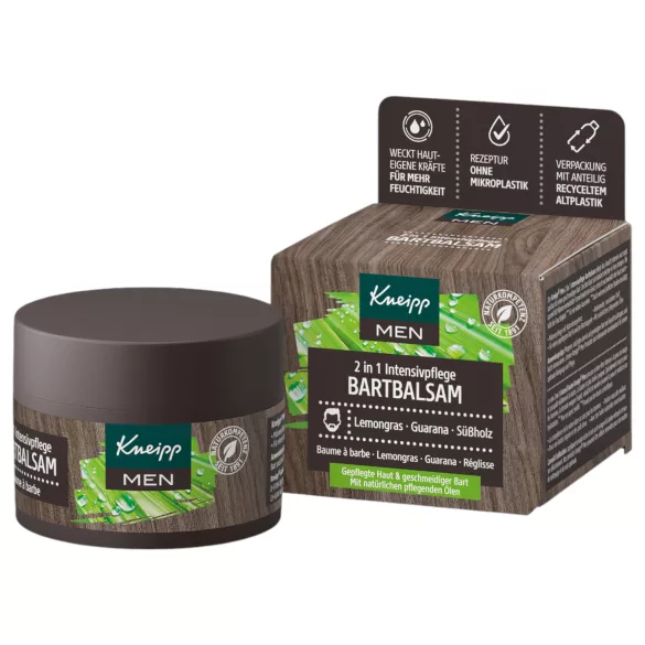 Kneipp MEN - 2in1 intensyvus barzdos priežiūros balzamas (50ml)