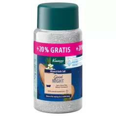   Kneipp Good Night aukščiausios kokybės mineralinė vonios druska (600 g)