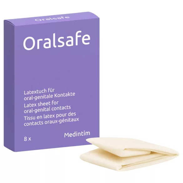 Oralsafe - oralinis apsauginis skudurėlis - 8 vnt