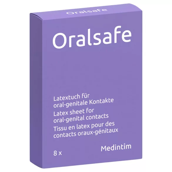 Oralsafe - oralinis apsauginis skudurėlis - 8 vnt