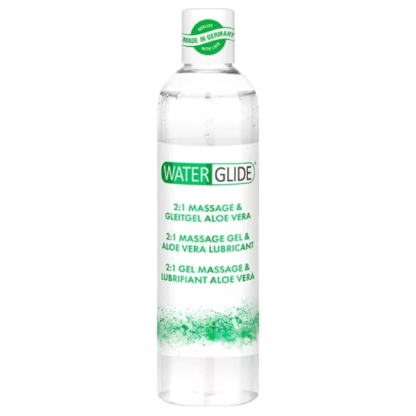 Waterglide - lubrikantas ir masažo gelis su alaviju - 300 ml