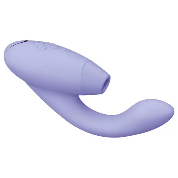 Womanizer Duo 2 - G taško vibratorius su klitorio stimuliacija - violetinis