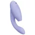 Womanizer Duo 2 - G taško vibratorius su klitorio stimuliacija - violetinis