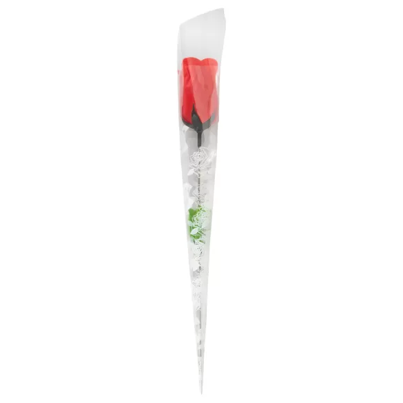 Panty Rose - moteriškos kelnaitės su rože - raudonos (S-L)