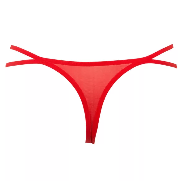 Panty Rose - moteriškos kelnaitės su rože - raudonos (S-L)