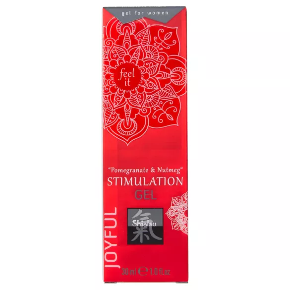 HOT Shiatsu - moterų stimuliuojantis kremas - granatų - 30 ml