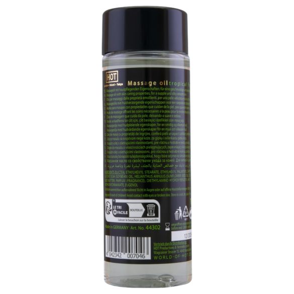 HOT - masažo aliejus - tropiniai vaisiai - 100 ml