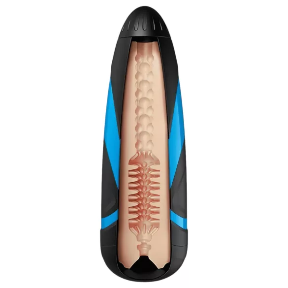 Satisfyer - masturbatoriaus įdėklas Tornado Bliss - tekstūruotas silikonas