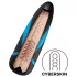 Satisfyer - masturbatoriaus įdėklas Tornado Bliss - tekstūruotas silikonas