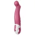 Satisfyer Petting Hippo - įkraunamas vandeniui atsparus vibratorius - rožinis