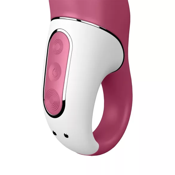 Satisfyer Petting Hippo - įkraunamas vandeniui atsparus vibratorius - rožinis