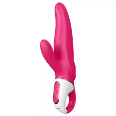   Satisfyer Mr. Rabbit - vandeniui atsparus vibratorius su klitorio atšaka (rožinis)