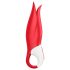 Satisfyer Power Flower - įkraunamas, atsparus vandeniui vibratorius (raudonas)
