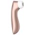 Satisfyer Pro 2+ - klitorio stimuliatorius vibratoriumas - įkraunamas - rudas