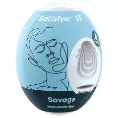   Satisfyer Egg Savage - masturbuojantis kiaušinis vyrams - 1 vnt