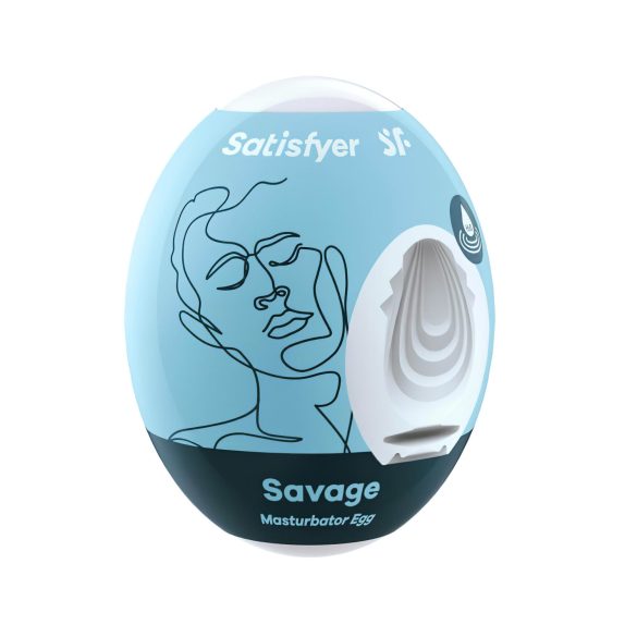 Satisfyer Egg Savage - masturbuojantis kiaušinis vyrams - 1 vnt
