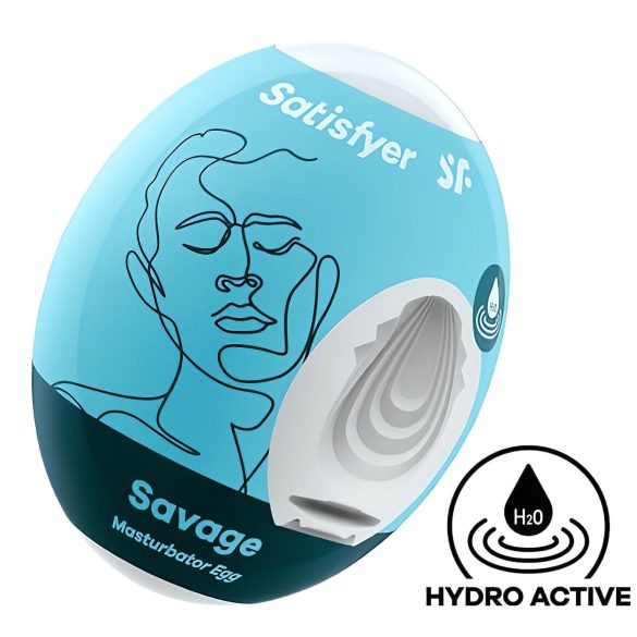 Satisfyer Egg Savage - masturbuojantis kiaušinis vyrams - 1 vnt