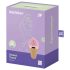 Satisfyer Sweet Treat - įkraunamas, sukantis klitorio vibratorius (rožinis-rudas)