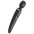 Satisfyer Wand-er Woman - masažuoklis vibratorius - atsparus vandeniui - juodas