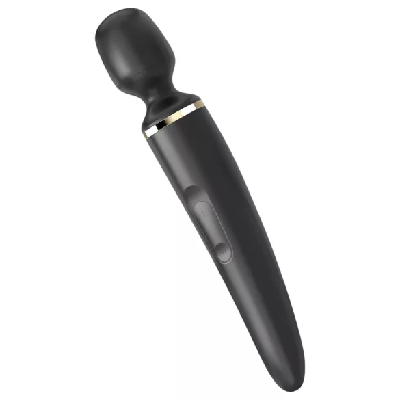 Satisfyer Wand-er Woman - masažuoklis vibratorius - atsparus vandeniui - juodas