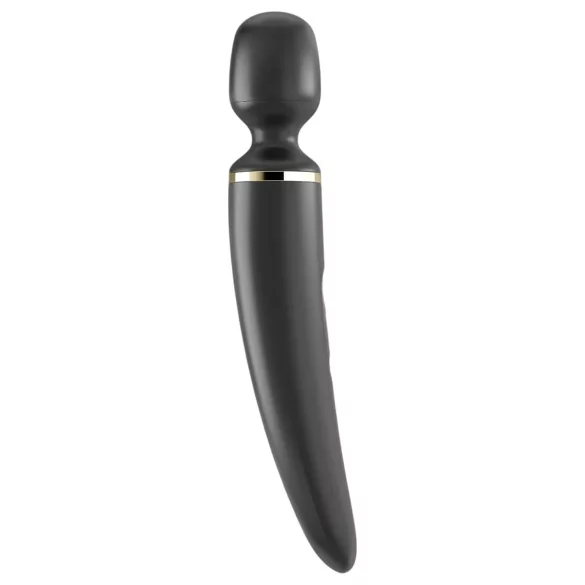 Satisfyer Wand-er Woman - masažuoklis vibratorius - atsparus vandeniui - juodas