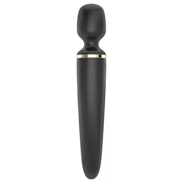 Satisfyer Wand-er Woman - masažuoklis vibratorius - atsparus vandeniui - juodas