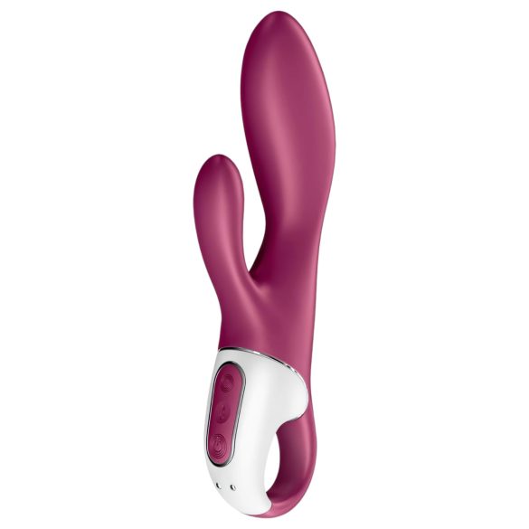 Satisfyer Heated Affair - klitorinis vibratorius su šildymu - raudonas