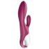 Satisfyer Heated Affair - klitorinis vibratorius su šildymu - raudonas