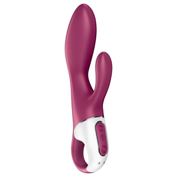 Satisfyer Heated Affair - klitorinis vibratorius su šildymu - raudonas