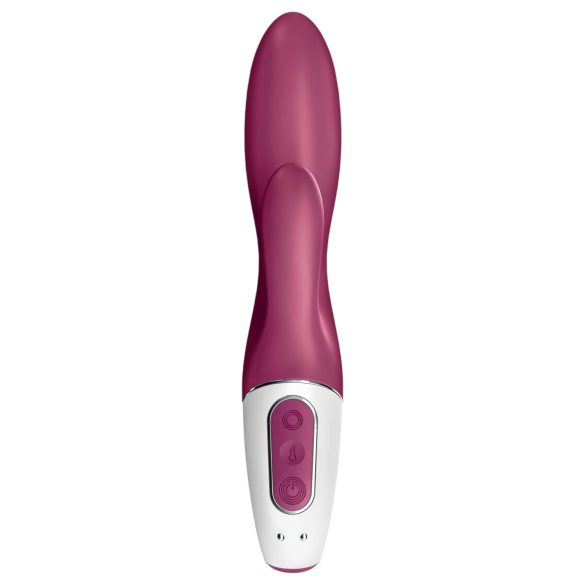 Satisfyer Heated Affair - klitorinis vibratorius su šildymu - raudonas
