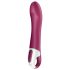 Satisfyer Didžioji Šiluma - įkraunamas, šildomas G-taško vibratorius (raudonas)