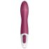 Satisfyer Didžioji Šiluma - įkraunamas, šildomas G-taško vibratorius (raudonas)