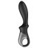 Satisfyer Heat Climax - šildantis analinis vibratorius (juodas)